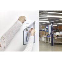 Magnetoplan magnetofix-Magnetrahmen, 5 Stück, grau, A5 Magnetoplan magnetofix-Magnetrahmen, 5 Stück, grau, A5 von magnetoplan