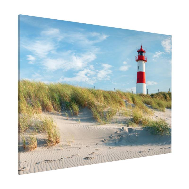 Magnettafel Leuchtturm an der Nordsee