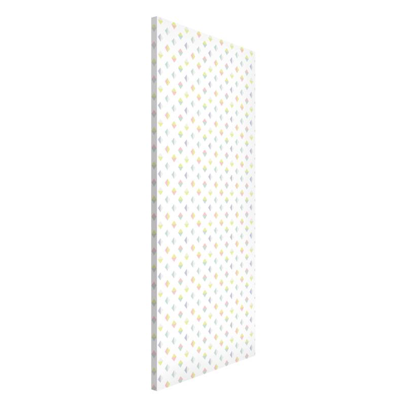 Magnettafel Pastell Dreiecke