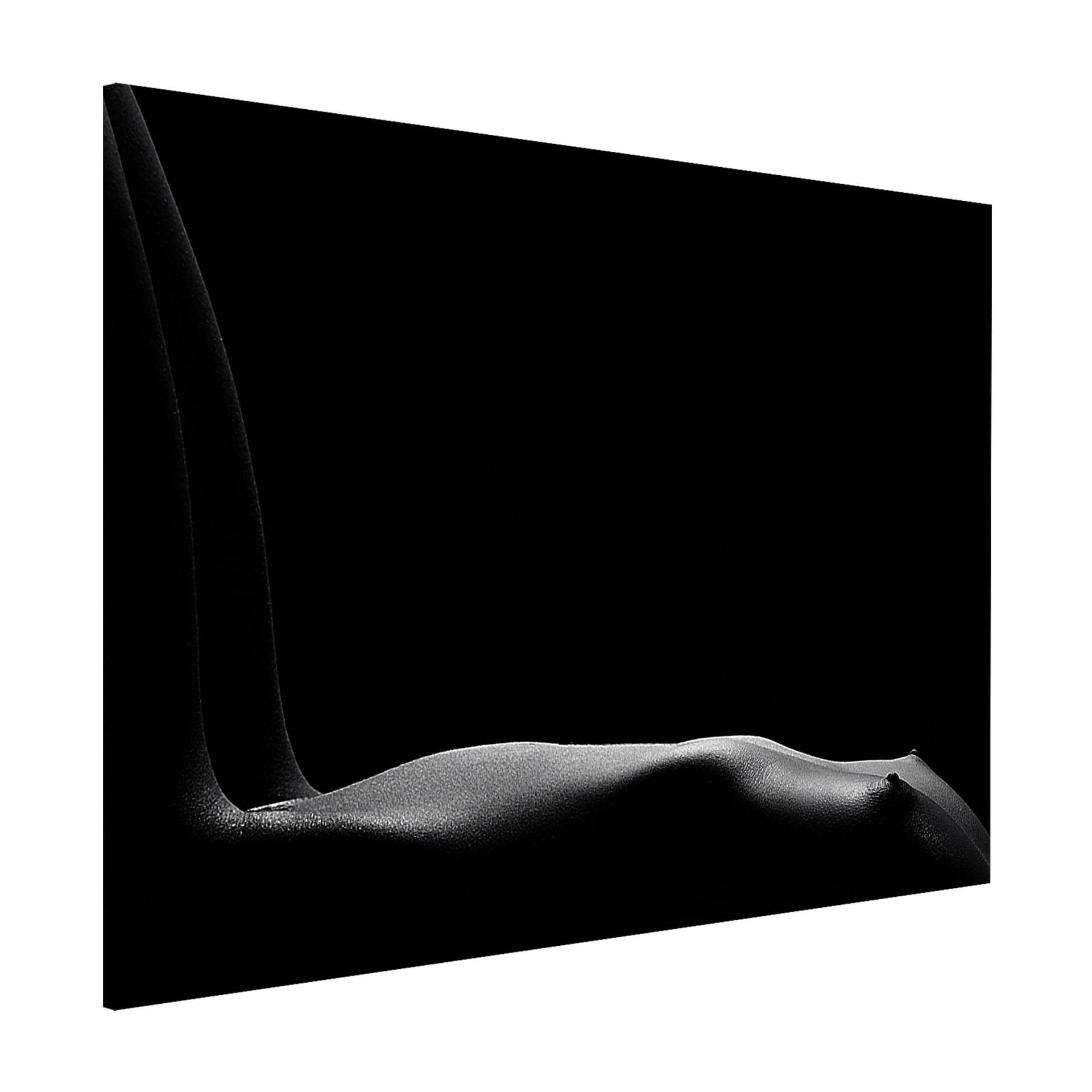 Magnettafel - Querformat 4:3 Frauenakt im Dunkeln