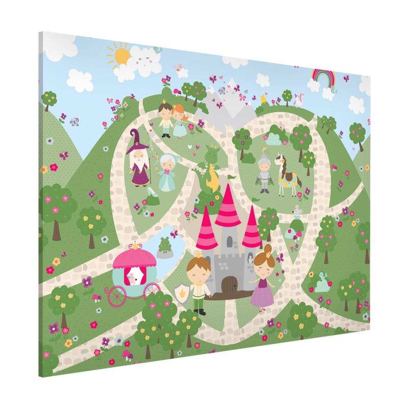 Magnettafel Märchenland - Der Weg zum Schloss