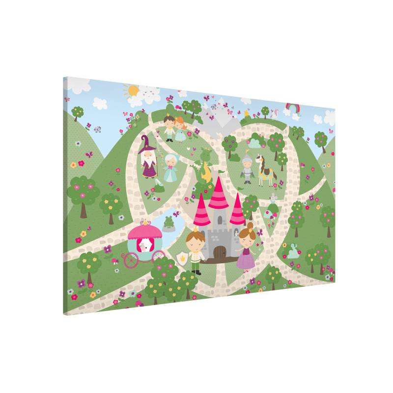 Magnettafel Märchenland - Der Weg zum Schloss