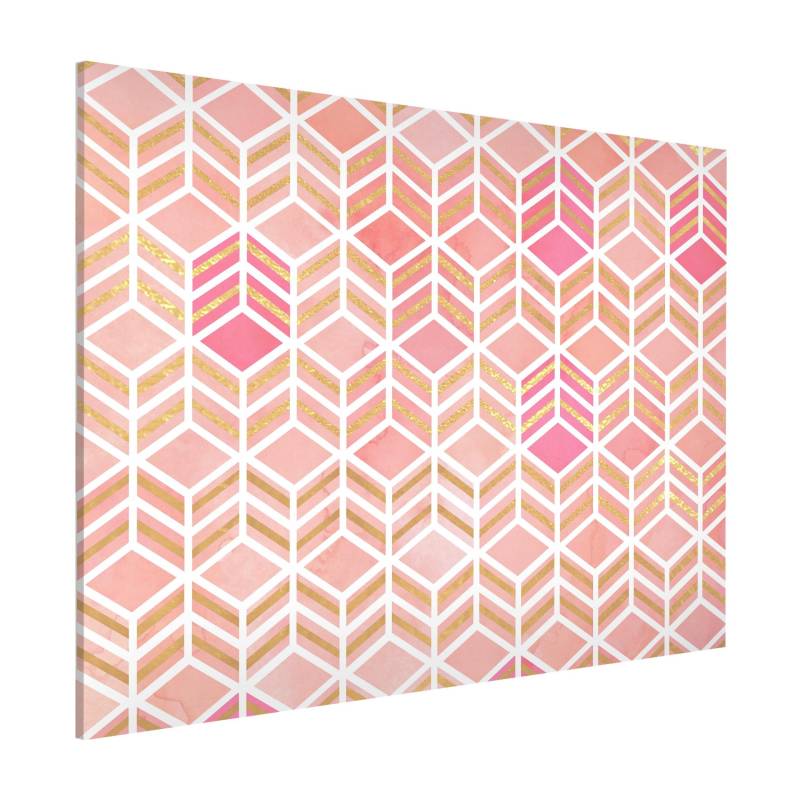 Magnettafel Take the Cake Gold und Rose