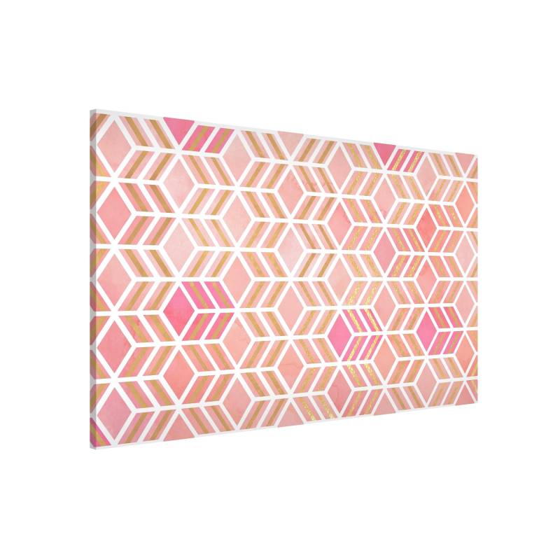 Magnettafel Take the Cake Gold und Rose