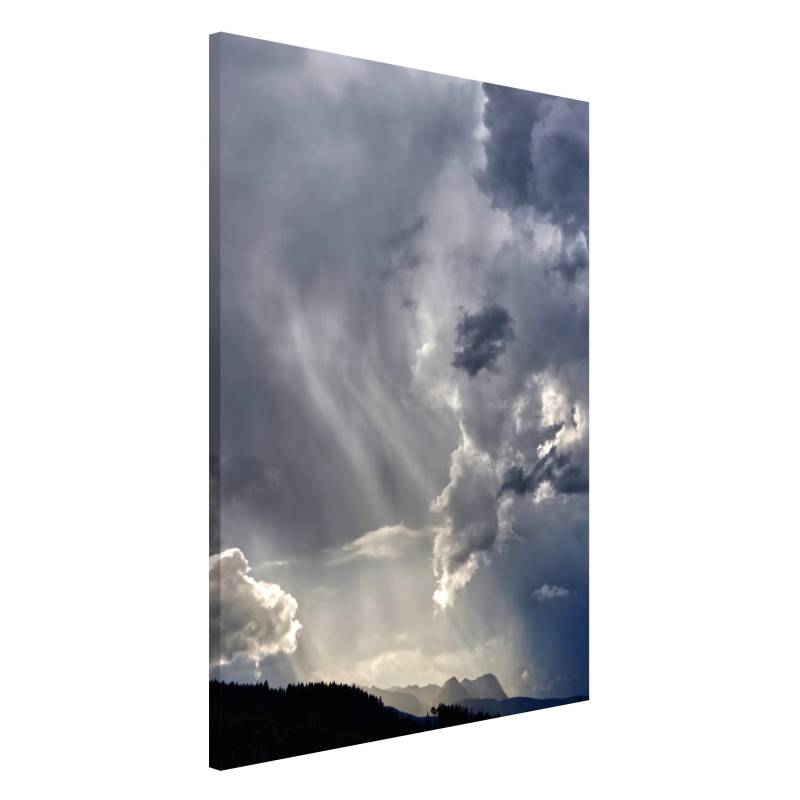 Magnettafel Wilde Wolken