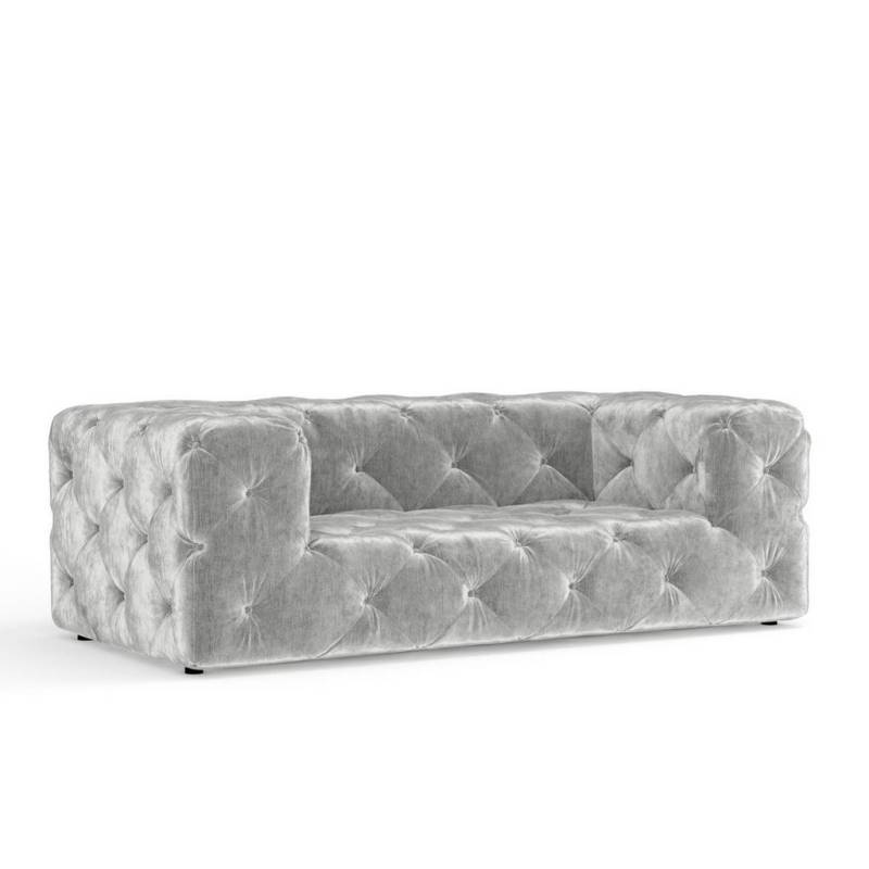 Maison de Reve 2-SITZER-SOFA Hellgrau