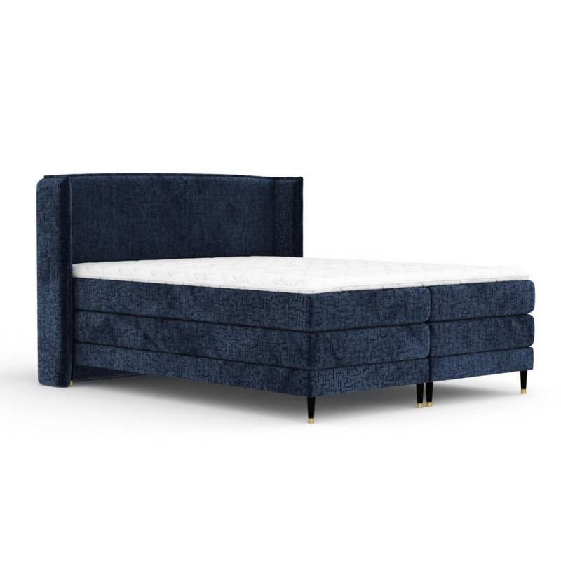 Maison de Reve BOXSPRINGBETT Dunkelblau