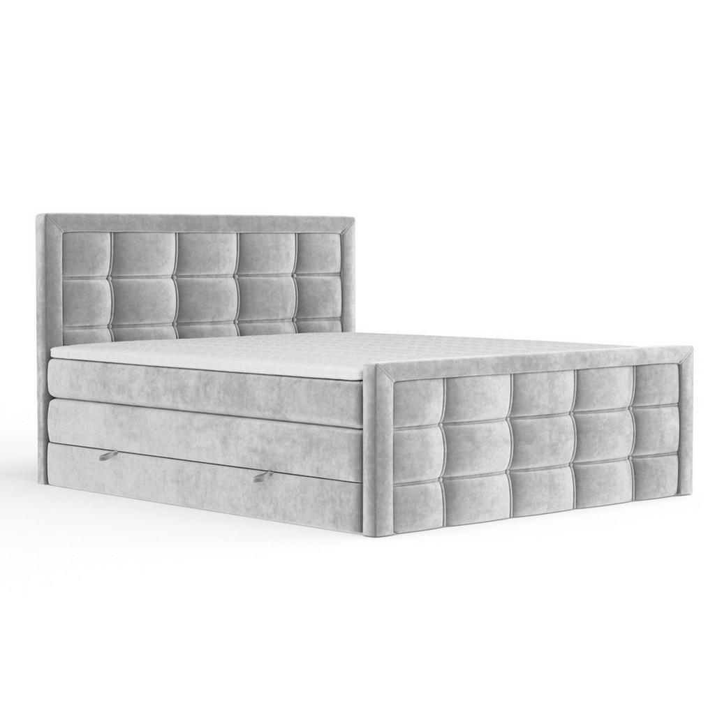 Maison de Reve BOXSPRINGBETT Hellgrau Maison de Reve BOXSPRINGBETT Hellgrau