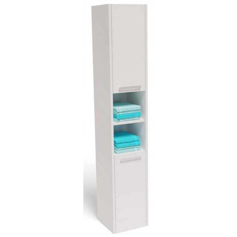 Matkam Möbel BADSCHRANK Weiß