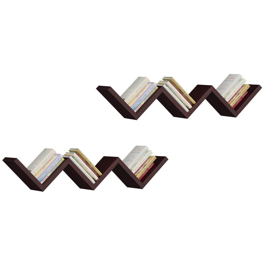 Matkam Möbel Wandregal, Wenge, Holzwerkstoff, 90x17x21 cm, Wohnzimmer, Regale, Wandregale von Matkam Möbel