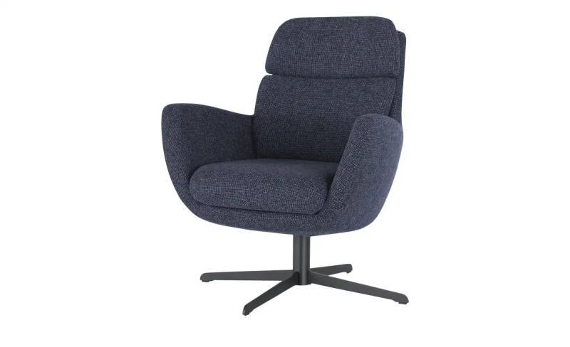Max Schelling Drehsessel  Sierra ¦ blau ¦ Maße (cm): B: 76 H: 93 T: 79.0 Polstermöbel > Sessel > Drehsessel - Möbel Kraft