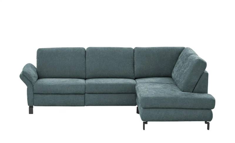 Max Schelling Ecksofa Flachgewebe Maximum Plus ¦ türkis/petrol ¦ Maße (cm): B: 265 H: 91 T: 200.0 Polstermöbel > Sofas > Ecksofas - Höffner