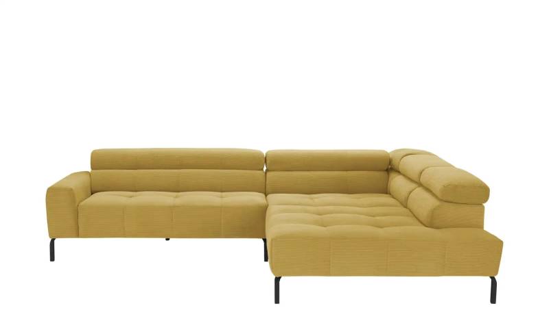 Max Schelling Ecksofa verstellbare Kopfteile MS Verve ¦ gelb ¦ Maße (cm): B: 311 H: 88 T: 219.0 Polstermöbel > Sofas > Ecksofas - Höffner