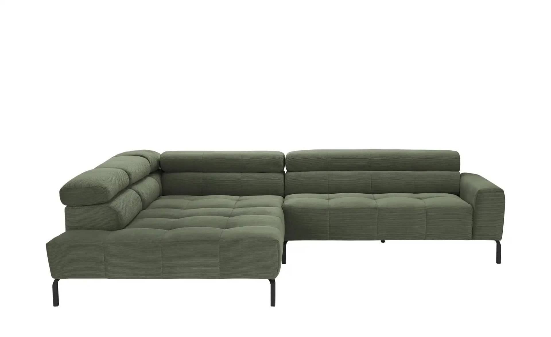 Max Schelling Ecksofa verstellbare Kopfteile MS Verve ¦ grün ¦ Maße (cm): B: 311 H: 88 T: 219.0 Polstermöbel > Sofas > Ecksofas - Höffner