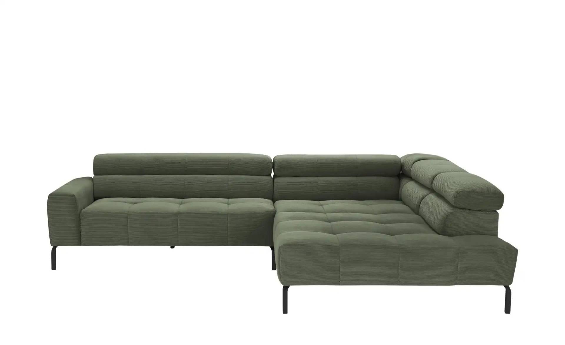 Max Schelling Ecksofa verstellbare Kopfteile MS Verve ¦ grün ¦ Maße (cm): B: 311 H: 88 T: 219.0 Polstermöbel > Sofas > Ecksofas - Höffner