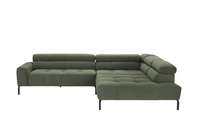 Max Schelling Ecksofa verstellbare Kopfteile MS Verve ¦ grün ¦ Maße (cm): B: 311 H: 88 T: 219.0 Polstermöbel > Sofas > Ecksofas - Höffner