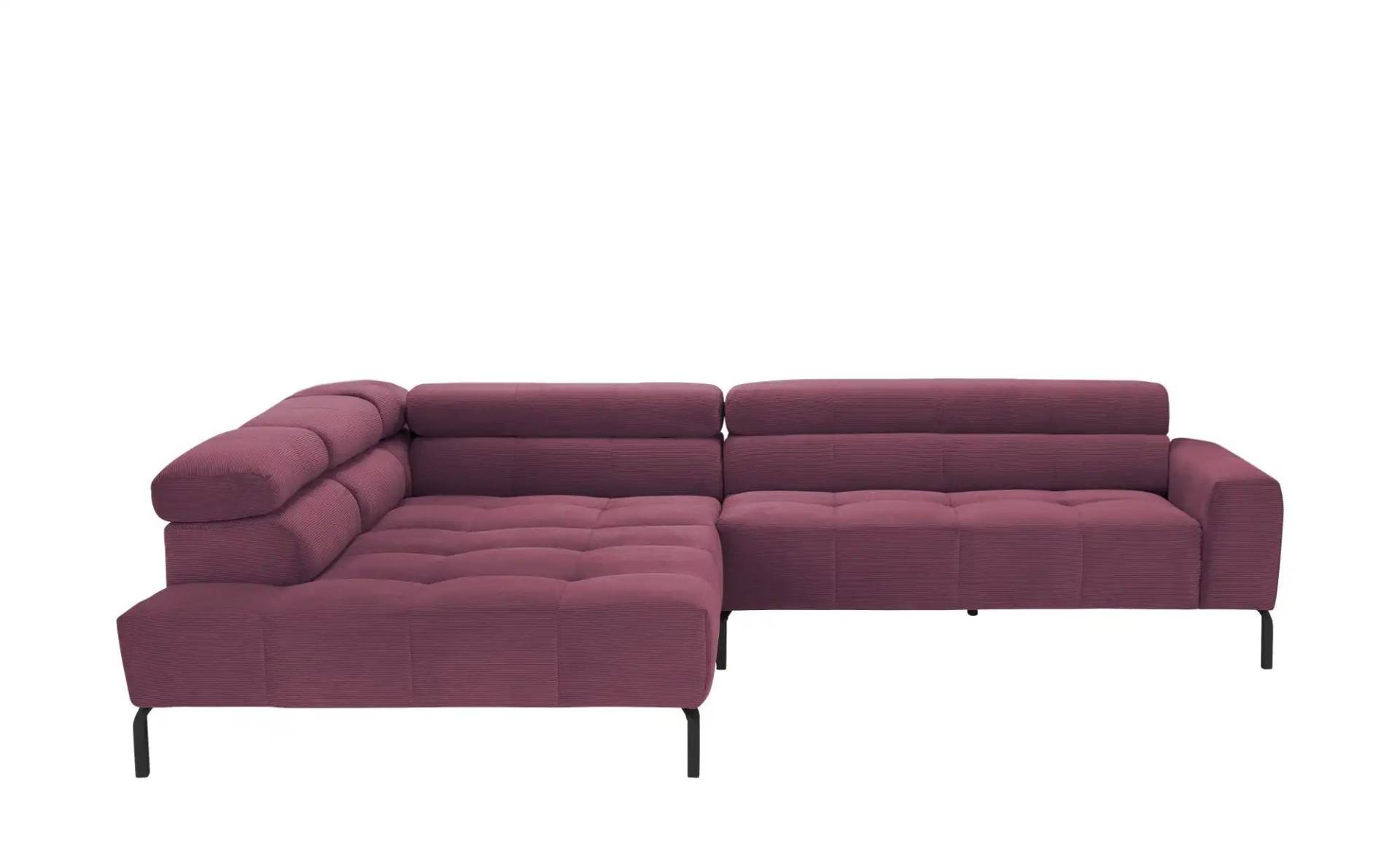 Max Schelling Ecksofa verstellbare Kopfteile MS Verve ¦ lila/violett ¦ Maße (cm): B: 311 H: 88 T: 219.0 Polstermöbel > Sofas > Ecksofas - Höffner