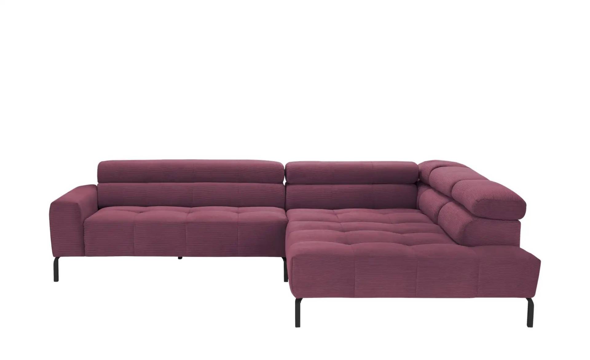 Max Schelling Ecksofa verstellbare Kopfteile MS Verve ¦ lila/violett ¦ Maße (cm): B: 311 H: 88 T: 219.0 Polstermöbel > Sofas > Ecksofas - Höffner