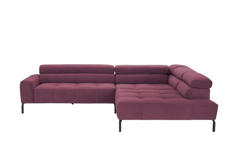Max Schelling Ecksofa verstellbare Kopfteile MS Verve ¦ lila/violett ¦ Maße (cm): B: 311 H: 88 T: 219.0 Polstermöbel > Sofas > Ecksofas - Höffner