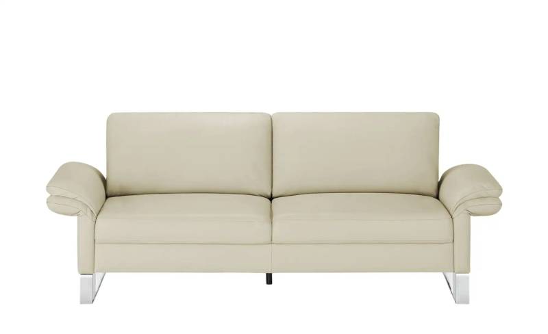 Max Schelling Einzelsofa aus Echtleder Maximum ¦ beige ¦ Maße (cm): B: 234 H: 86 T: 97.0 Polstermöbel > Sofas > 3-Sitzer - Höffner