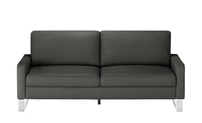 Max Schelling Einzelsofa aus Echtleder Maximum ¦ grau ¦ Maße (cm): B: 164 H: 86 T: 97.0 Polstermöbel > Sofas > 2-Sitzer - Höffner