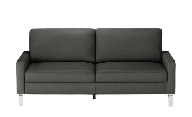 Max Schelling Einzelsofa aus Echtleder Maximum ¦ grau ¦ Maße (cm): B: 164 H: 86 T: 97.0 Polstermöbel > Sofas > 2-Sitzer - Höffner