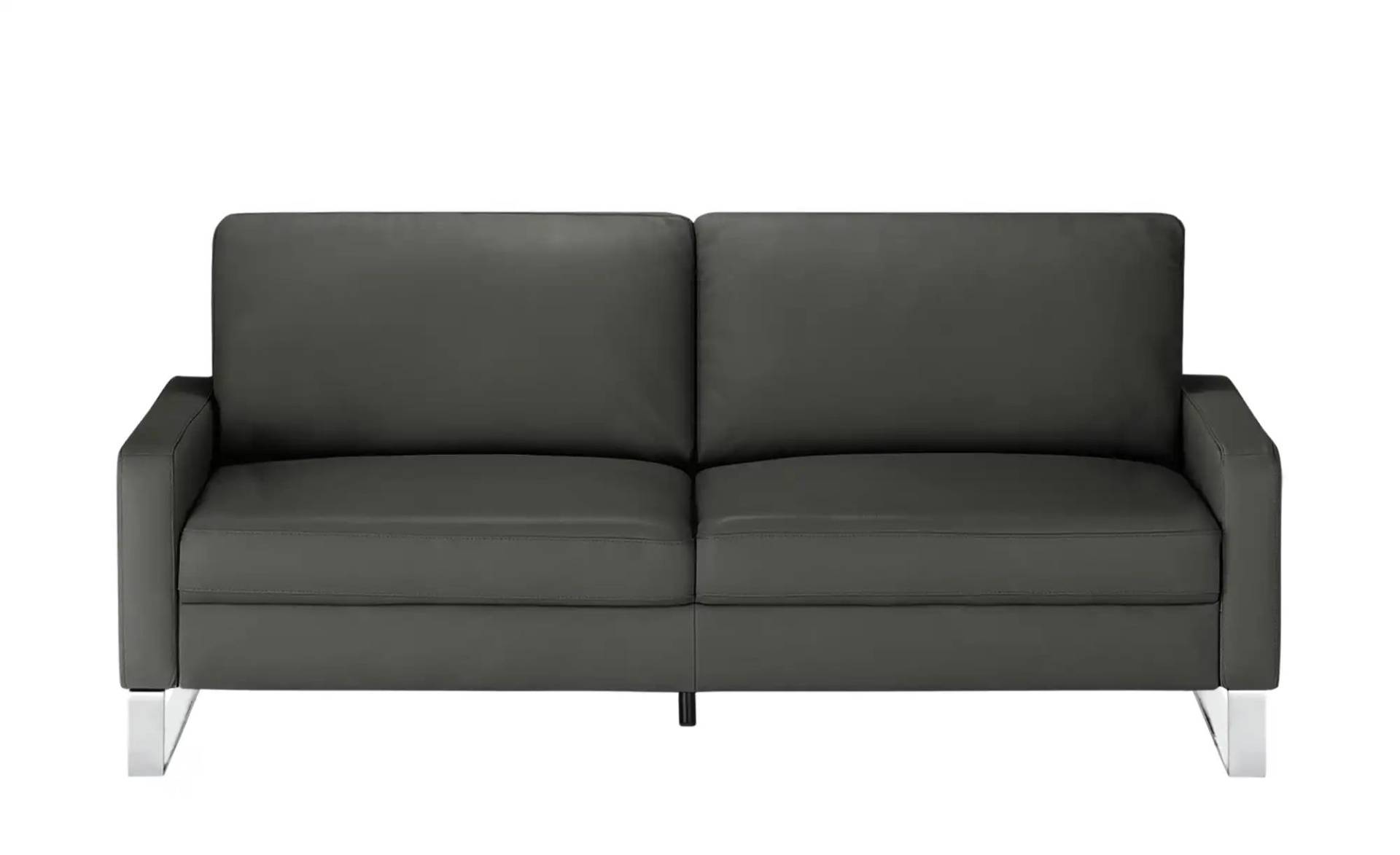 Max Schelling Einzelsofa aus Echtleder Maximum ¦ grau ¦ Maße (cm): B: 184 H: 86 T: 97.0 Polstermöbel > Sofas > 2-Sitzer - Höffner