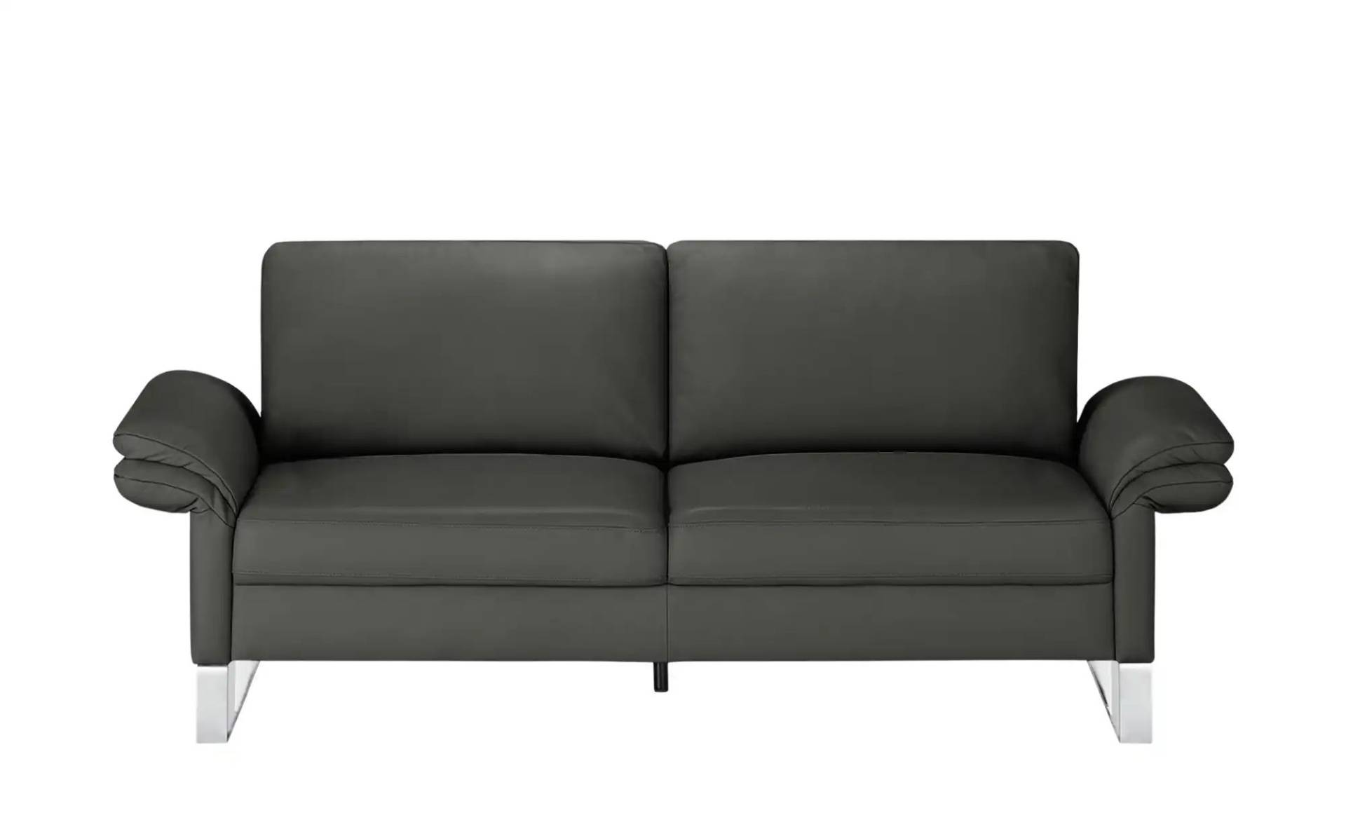Max Schelling Einzelsofa aus Echtleder Maximum ¦ grau ¦ Maße (cm): B: 194 H: 86 T: 97.0 Polstermöbel > Sofas > 2-Sitzer - Möbel Kraft