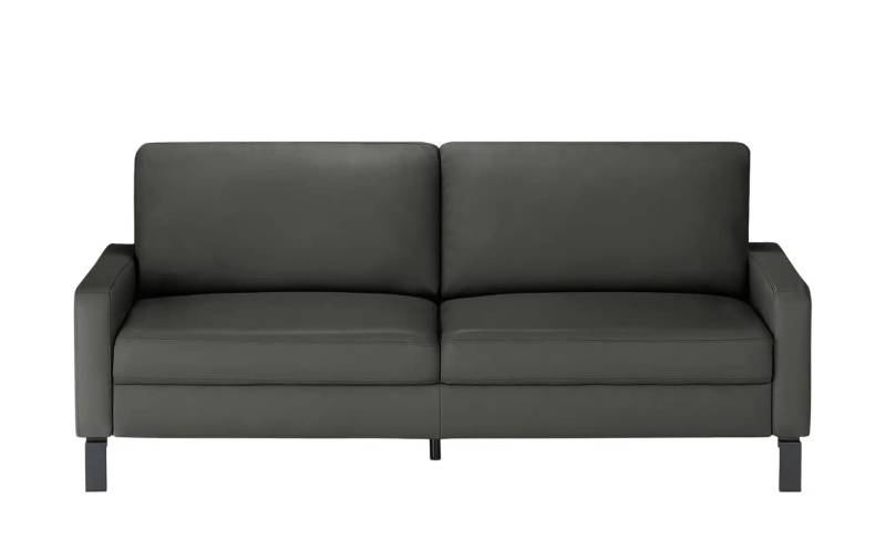 Max Schelling Einzelsofa aus Echtleder Maximum ¦ grau ¦ Maße (cm): B: 204 H: 86 T: 97.0 Polstermöbel > Sofas > 3-Sitzer - Höffner