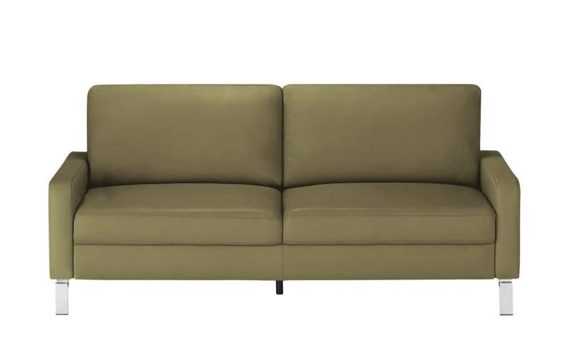 Max Schelling Einzelsofa aus Echtleder Maximum ¦ grün ¦ Maße (cm): B: 184 H: 86 T: 97.0 Polstermöbel > Sofas > 2-Sitzer - Möbel Kraft