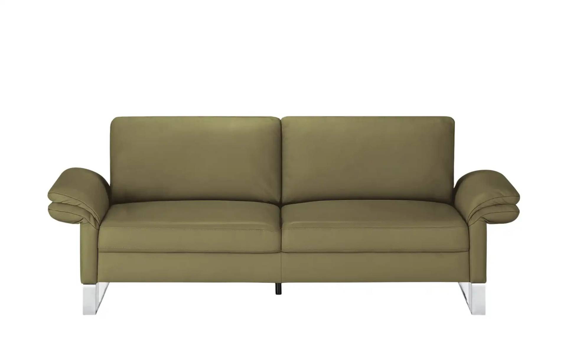 Max Schelling Einzelsofa aus Echtleder Maximum ¦ grün ¦ Maße (cm): B: 234 H: 86 T: 97.0 Polstermöbel > Sofas > 3-Sitzer - Möbel Kraft