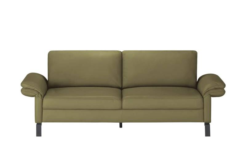 Max Schelling Einzelsofa aus Echtleder Maximum ¦ grün ¦ Maße (cm): B: 234 H: 86 T: 97.0 Polstermöbel > Sofas > 3-Sitzer - Möbel Kraft