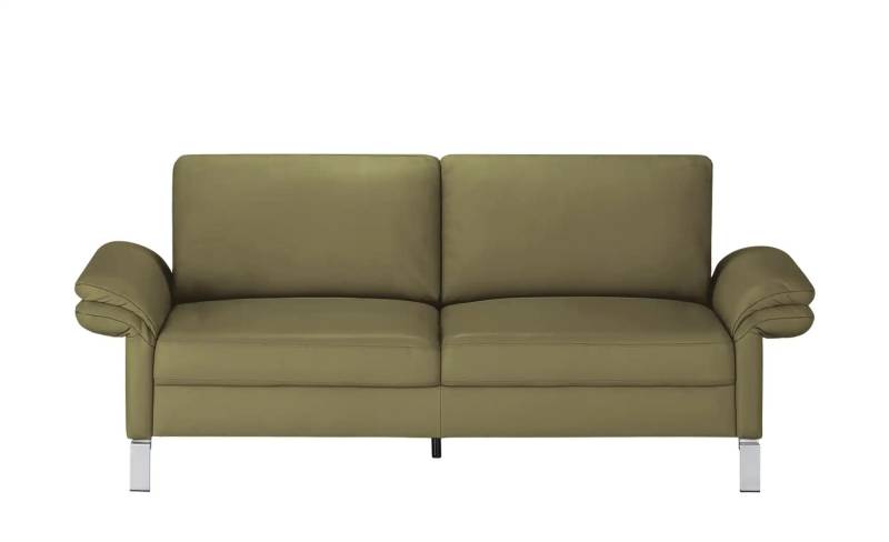 Max Schelling Einzelsofa aus Echtleder Maximum ¦ grün ¦ Maße (cm): B: 194 H: 86 T: 97.0 Polstermöbel > Sofas > 2-Sitzer - Höffner
