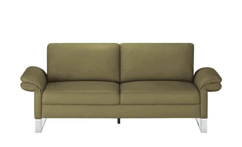 Max Schelling Einzelsofa aus Echtleder Maximum ¦ grün ¦ Maße (cm): B: 194 H: 86 T: 97.0 Polstermöbel > Sofas > 2-Sitzer - Höffner