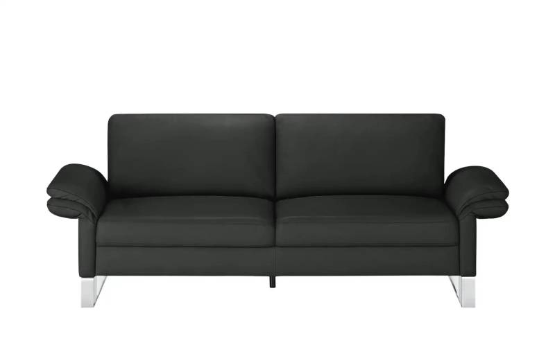 Max Schelling Einzelsofa aus Echtleder Maximum ¦ schwarz ¦ Maße (cm): B: 214 H: 86 T: 97.0 Polstermöbel > Sofas > 2-Sitzer - Höffner