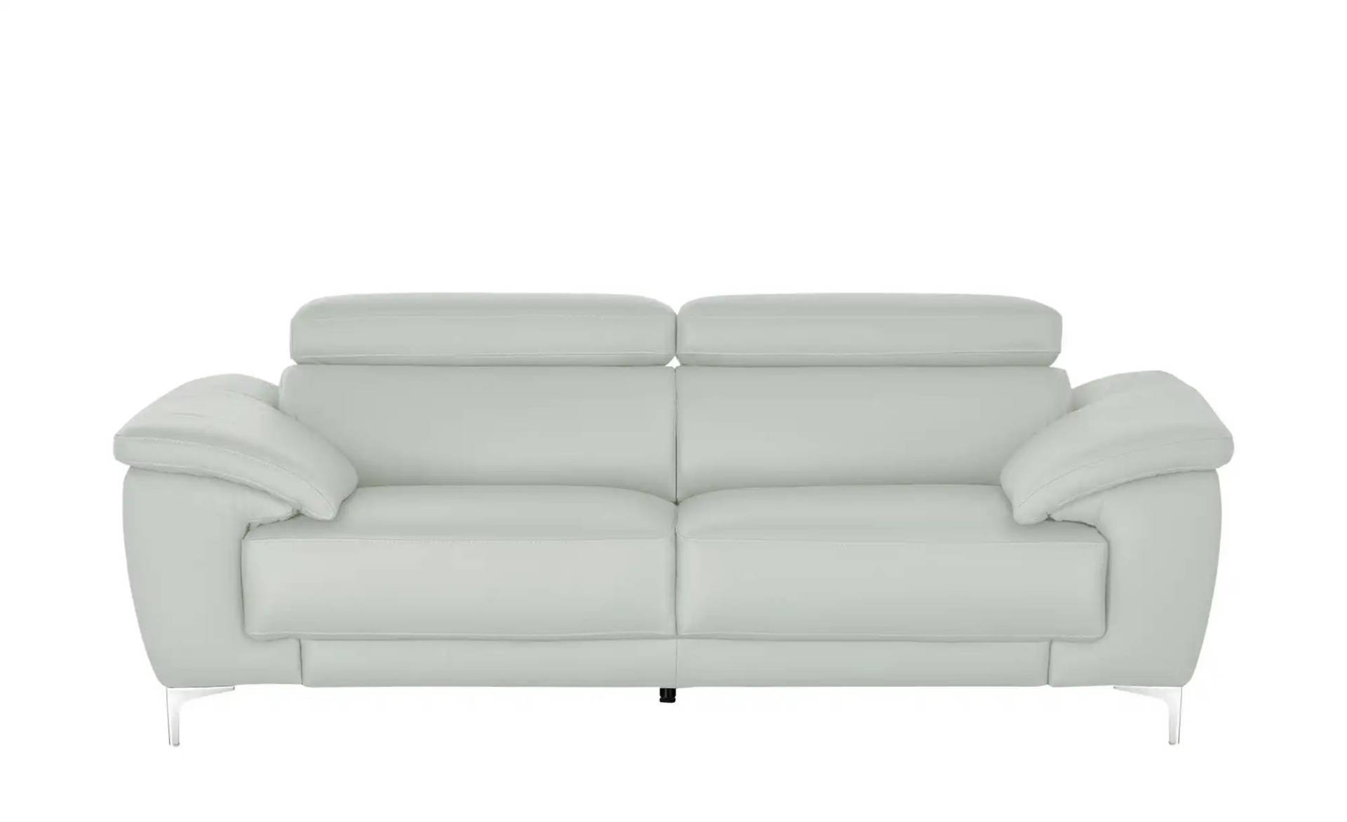 Max Schelling Einzelsofa aus Echtleder Vita ¦ grau ¦ Maße (cm): B: 196 H: 93 T: 102.0 Polstermöbel > Sofas > 2-Sitzer - Höffner