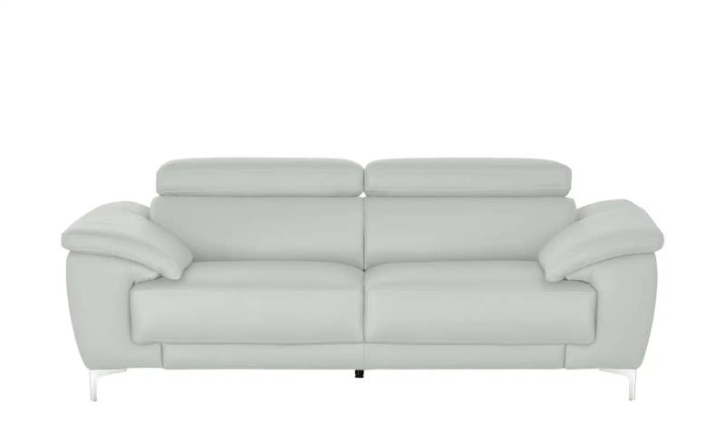 Max Schelling Einzelsofa aus Echtleder Vita ¦ grau ¦ Maße (cm): B: 216 H: 93 T: 105.0 Polstermöbel > Sofas > 2-Sitzer - Höffner