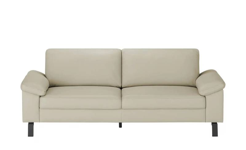 Max Schelling Ledersofa aus Echtleder Maximum ¦ creme ¦ Maße (cm): B: 224 H: 86 T: 97.0 Polstermöbel > Sofas > 3-Sitzer - Höffner