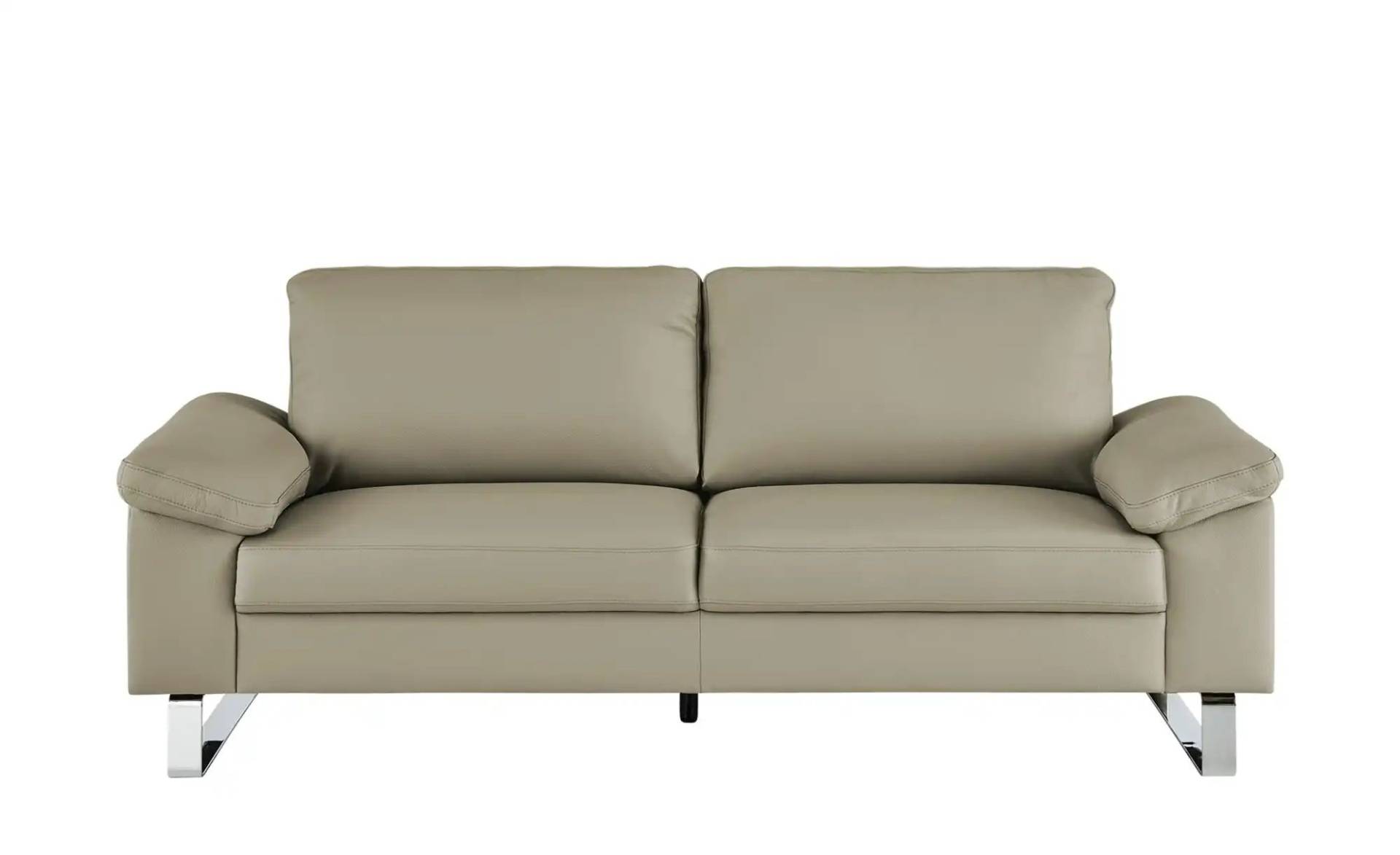 Max Schelling Ledersofa  Maximum ¦ grau ¦ Maße (cm): B: 184 H: 86 T: 97 Polstermöbel > Sofas > 2-Sitzer - Höffner