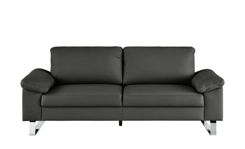 Max Schelling Ledersofa aus Echtleder Maximum ¦ grau ¦ Maße (cm): B: 184 H: 86 T: 97.0 Polstermöbel > Sofas > 2-Sitzer - Höffner