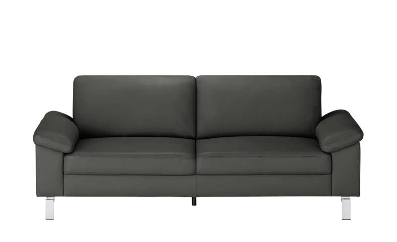 Max Schelling Ledersofa aus Echtleder Maximum ¦ grau ¦ Maße (cm): B: 184 H: 86 T: 97 Polstermöbel > Sofas > 2-Sitzer - Höffner