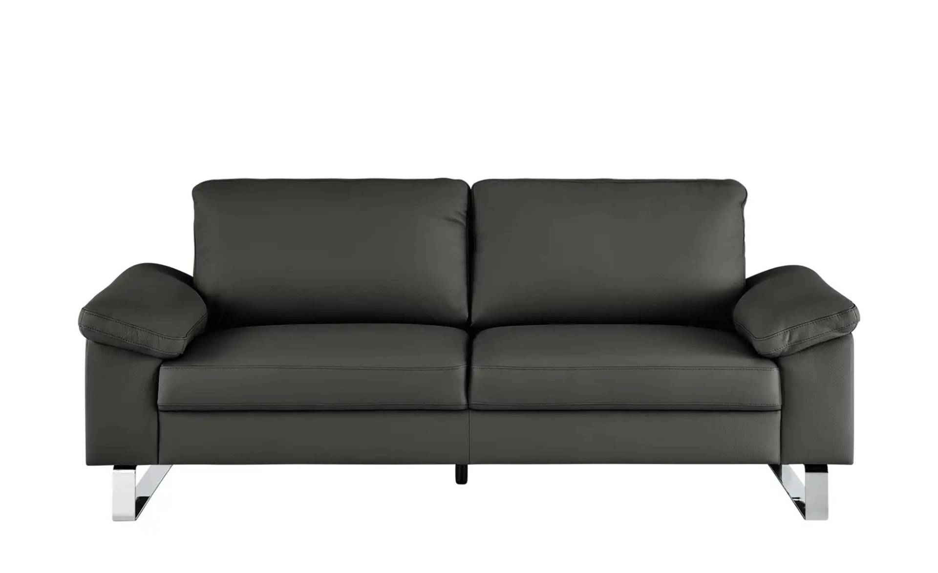 Max Schelling Ledersofa aus Echtleder Maximum ¦ grau ¦ Maße (cm): B: 184 H: 86 T: 97.0 Polstermöbel > Sofas > 2-Sitzer - Möbel Kraft