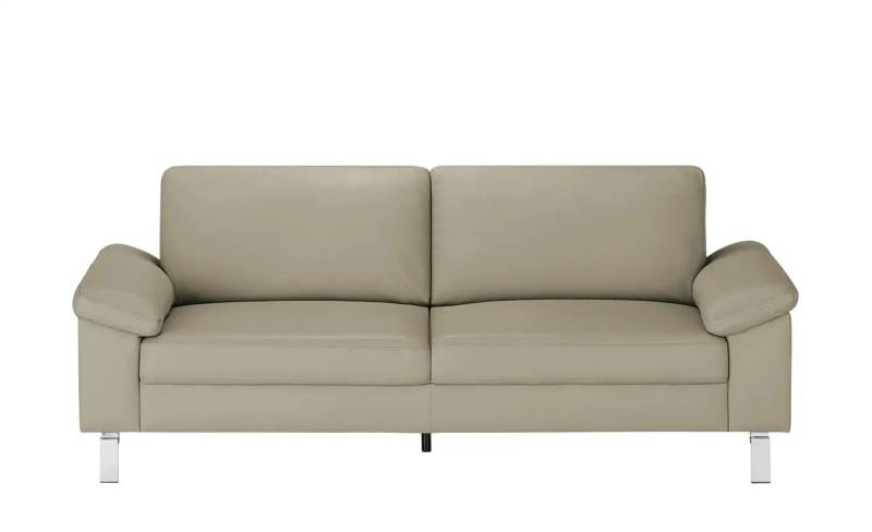 Max Schelling Ledersofa aus Echtleder Maximum ¦ grau ¦ Maße (cm): B: 184 H: 86 T: 97.0 Polstermöbel > Sofas > 2-Sitzer - Möbel Kraft