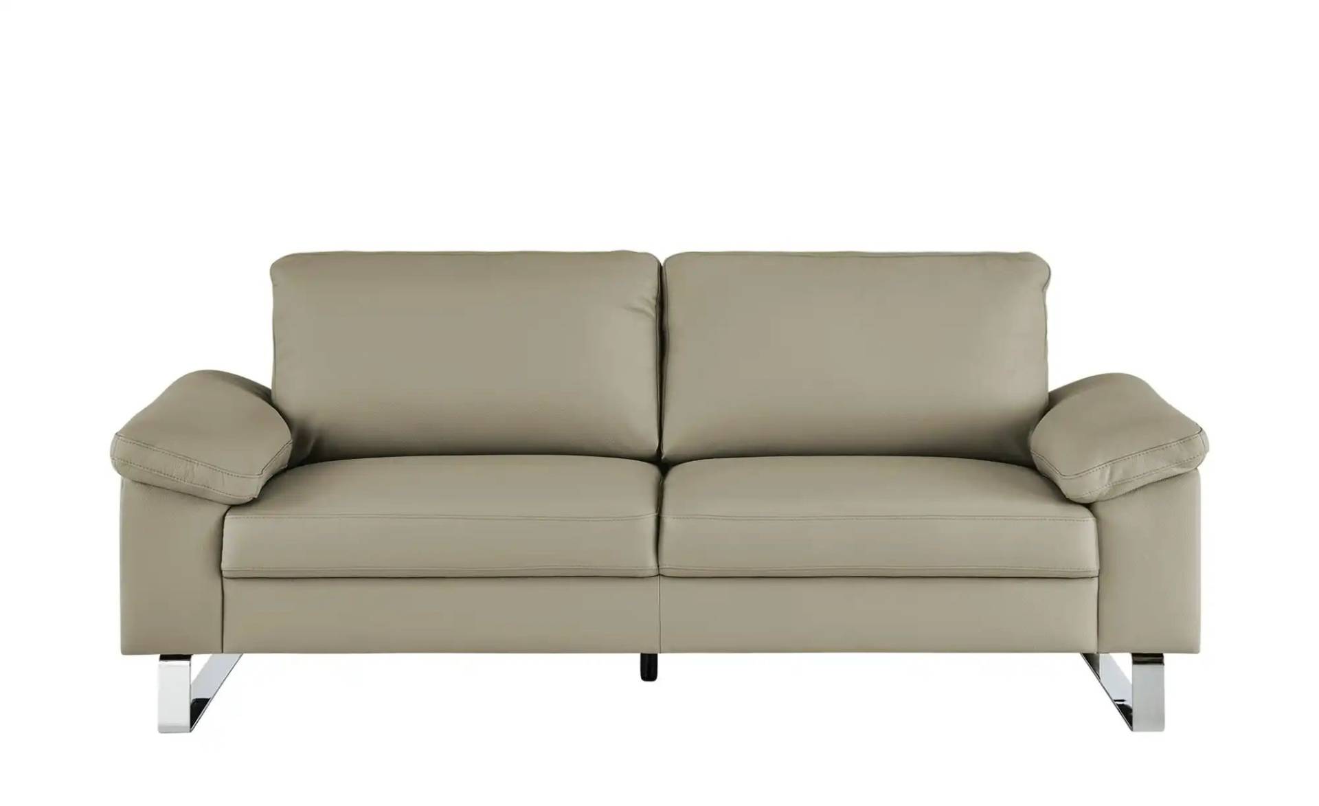 Max Schelling Ledersofa aus Echtleder Maximum ¦ grau ¦ Maße (cm): B: 184 H: 86 T: 97.0 Polstermöbel > Sofas > 2-Sitzer - Möbel Kraft