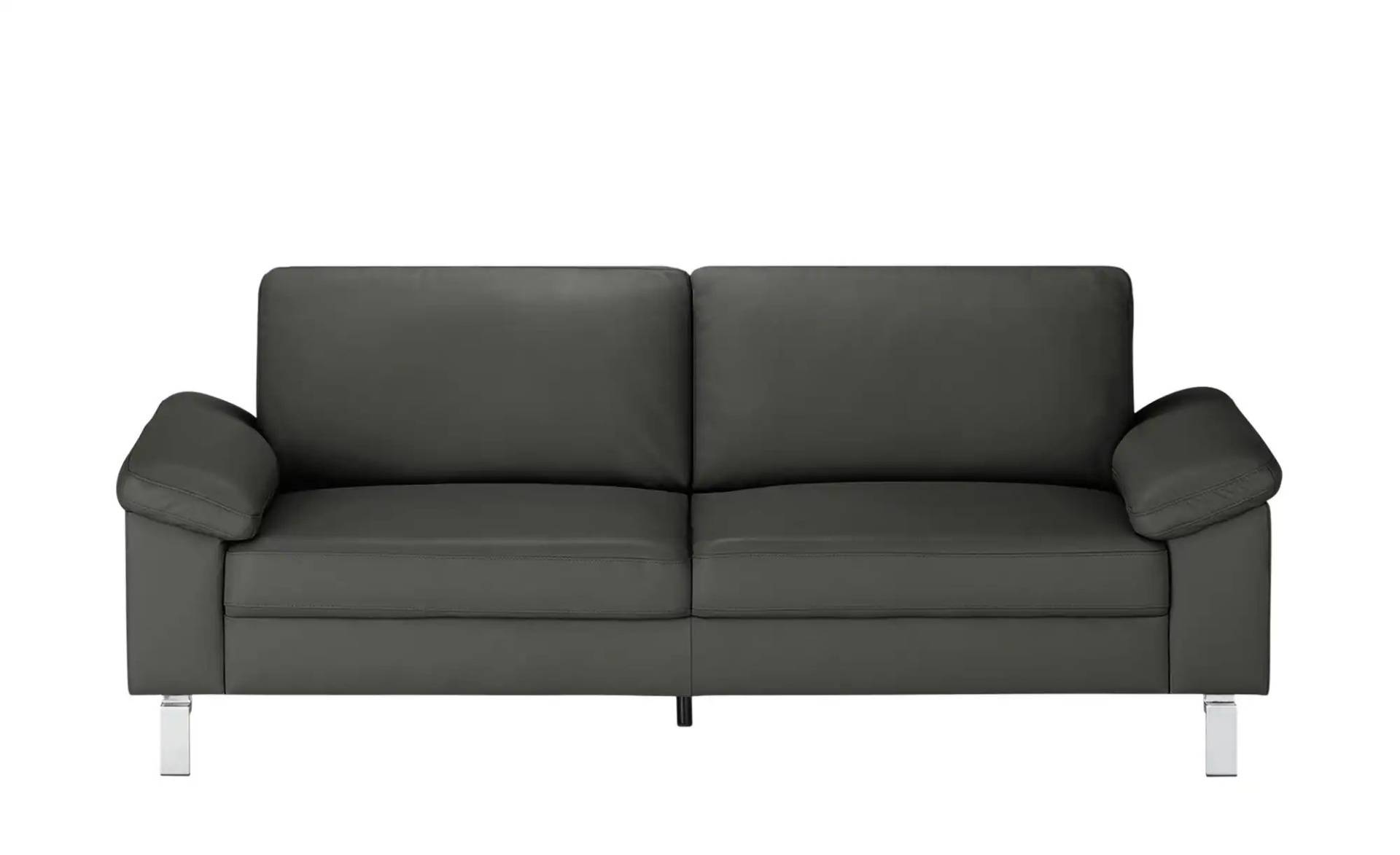 Max Schelling Ledersofa aus Echtleder Maximum ¦ grau ¦ Maße (cm): B: 204 H: 86 T: 97.0 Polstermöbel > Sofas > 2-Sitzer - Möbel Kraft