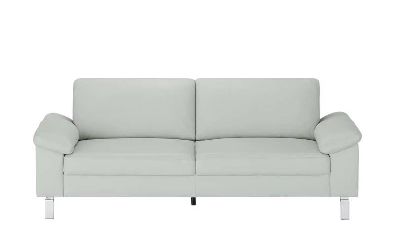 Max Schelling Ledersofa aus Echtleder Maximum ¦ grau ¦ Maße (cm): B: 224 H: 86 T: 97 Polstermöbel > Sofas > 3-Sitzer - Höffner