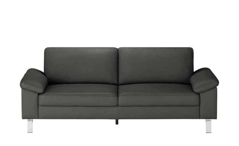 Max Schelling Ledersofa aus Echtleder Maximum ¦ grau ¦ Maße (cm): B: 224 H: 86 T: 97.0 Polstermöbel > Sofas > 3-Sitzer - Möbel Kraft