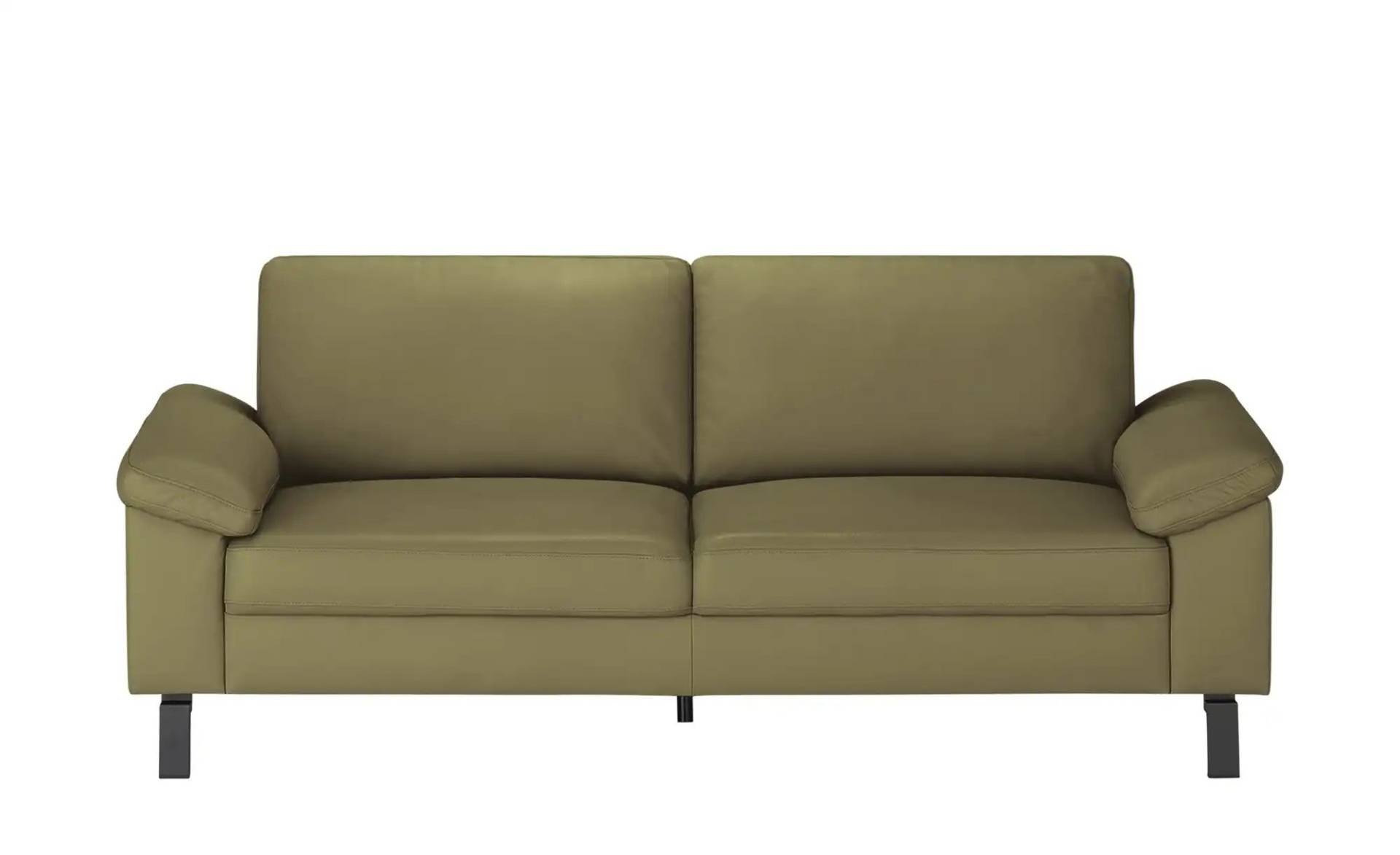 Max Schelling Ledersofa aus Echtleder Maximum ¦ grün ¦ Maße (cm): B: 184 H: 86 T: 97.0 Polstermöbel > Sofas > 2-Sitzer - Möbel Kraft