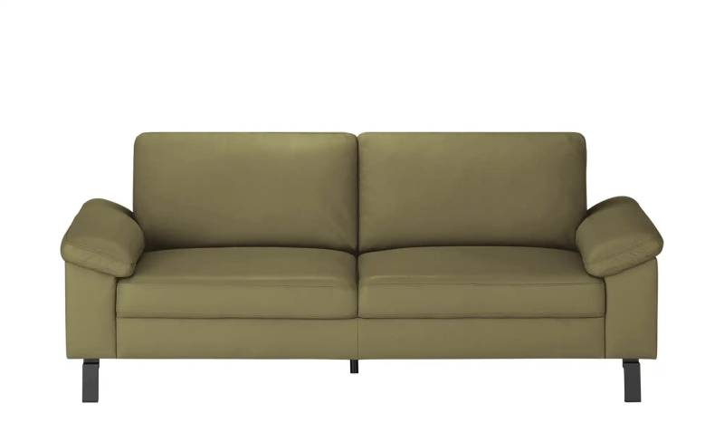Max Schelling Ledersofa aus Echtleder Maximum ¦ grün ¦ Maße (cm): B: 184 H: 86 T: 97.0 Polstermöbel > Sofas > 2-Sitzer - Möbel Kraft