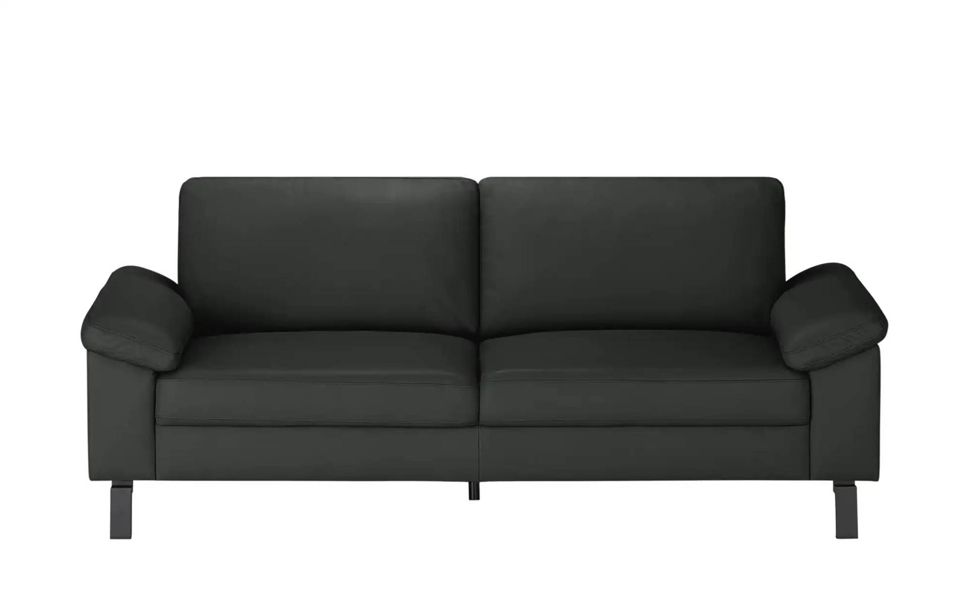Max Schelling Ledersofa aus Echtleder Maximum ¦ schwarz ¦ Maße (cm): B: 204 H: 86 T: 97.0 Polstermöbel > Sofas > 2-Sitzer - Möbel Kraft